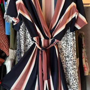 Express Striped Jumpsuit